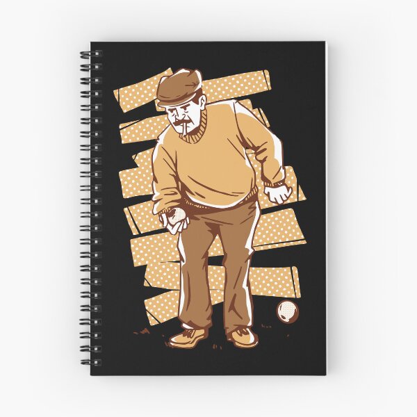Item preview, Retro Pétanque Player Vintage Boules French Game Art designed and sold by Hilal-Studio.