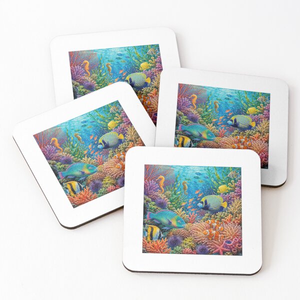 Item preview, Coral Reef Phone Case designed and sold by RedRubyBubble.