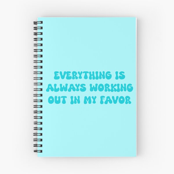 Item preview, Everything is always working out in my favor- manifestation positive affirmation designed and sold by SlimyFish.