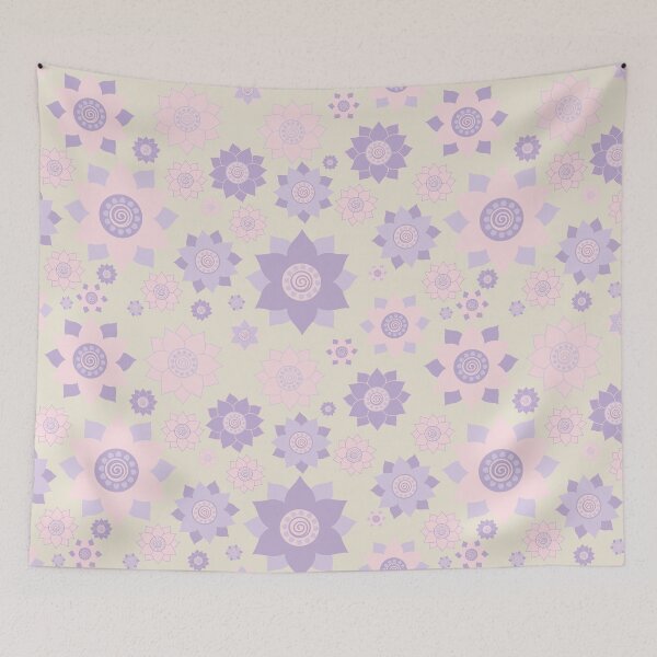 Item preview, Soft Pastel Floral Seamless Pattern designed and sold by prapapon.