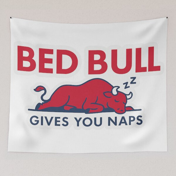 Item preview, Red Bull | Funny Parody Design designed and sold by thesmokeydogs.