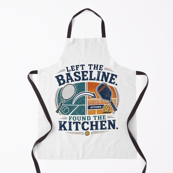 Item preview, Left The Baseline Found The Kitchen Tennis To Pickleball designed and sold by Colorful Designs.