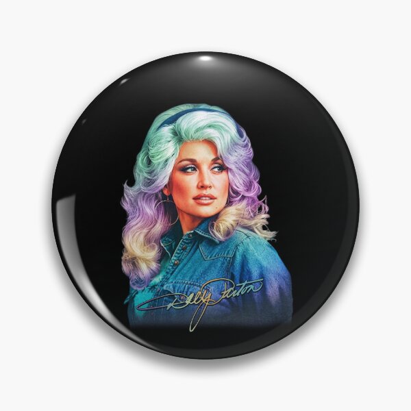 Item preview, Dolly Parton Retro Colors Signature designed and sold by kareydiwanpro.