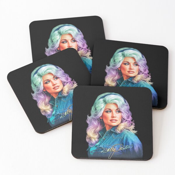 Item preview, Dolly Parton Retro Colors Signature designed and sold by kareydiwanpro.