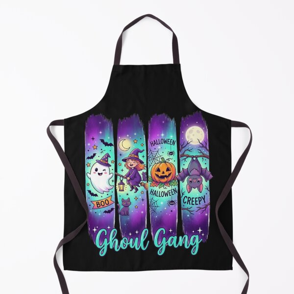 Item preview, Ghoul Gang Cute Pastel Halloween Monsters designed and sold by VibeTherapyArt.