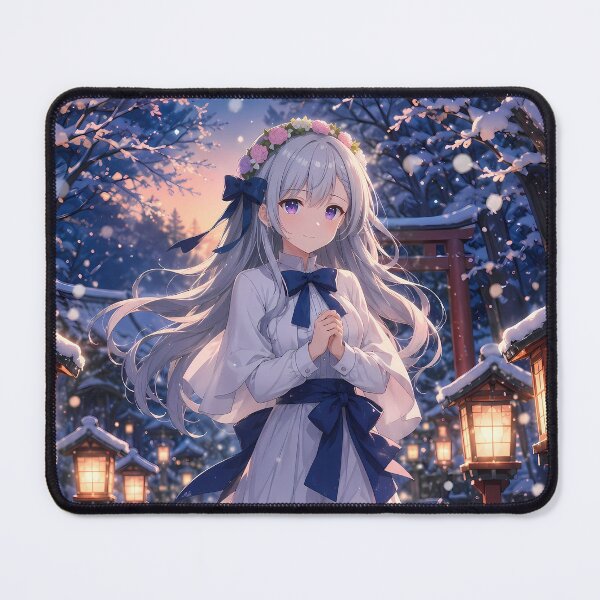 Item preview, Euphyllia Magenta Tenten Kakumei Snowy Shrine Evening designed and sold by Dashsopaner.