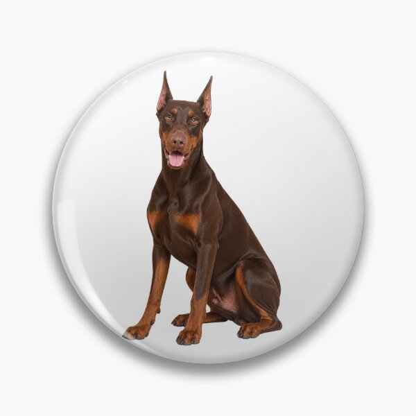 Item preview, Red Doberman Dog designed and sold by BackgroundND.