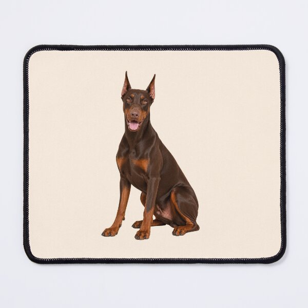 Item preview, Red Doberman Dog designed and sold by BackgroundND.