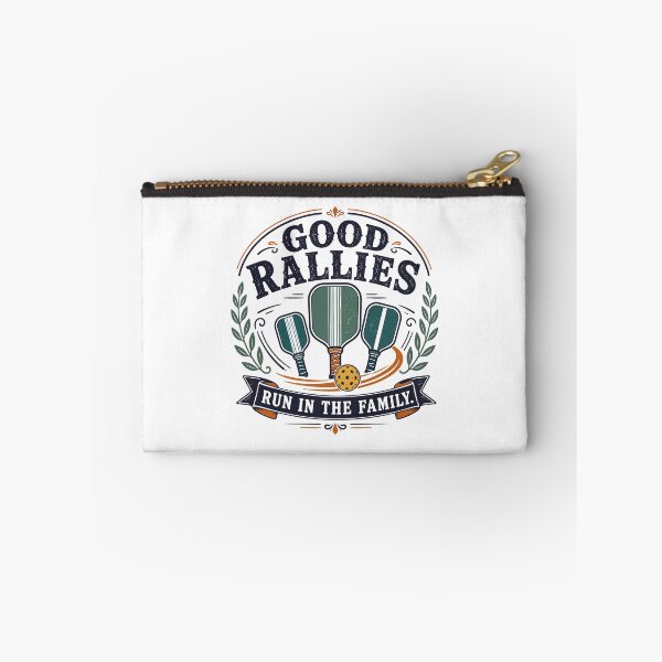 Item preview, Good Rallies Run In The Family Pickleball Vintage designed and sold by Colorful Designs.