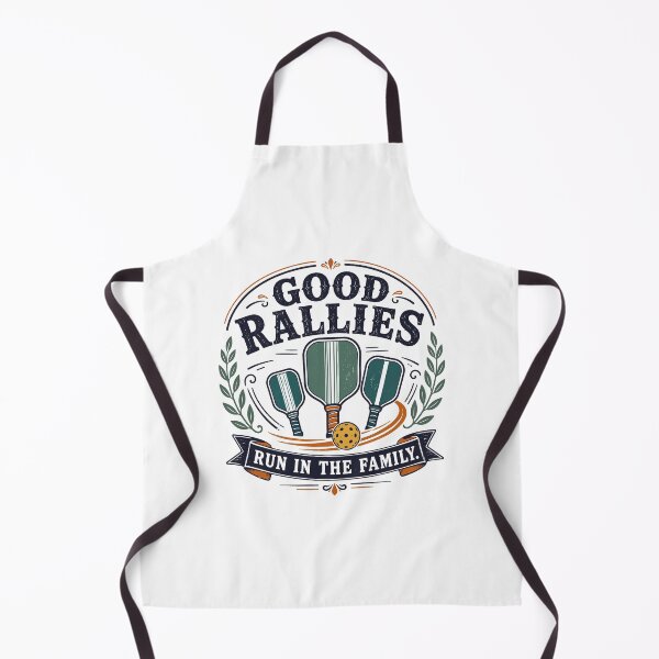 Item preview, Good Rallies Run In The Family Pickleball Vintage designed and sold by Colorful Designs.