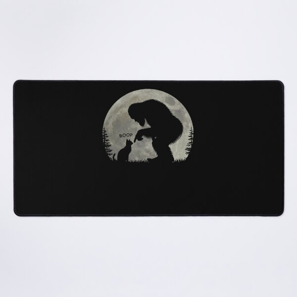 Item preview, Bigfoot Boop Cat Moon Meme designed and sold by suhairee-studio.
