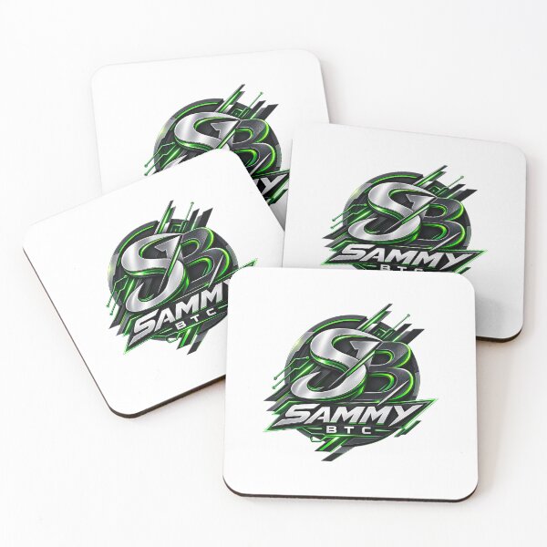 Item preview, SB Sammy BTC Futuristic Green Tech Emblem designed and sold by Ishratparween11.
