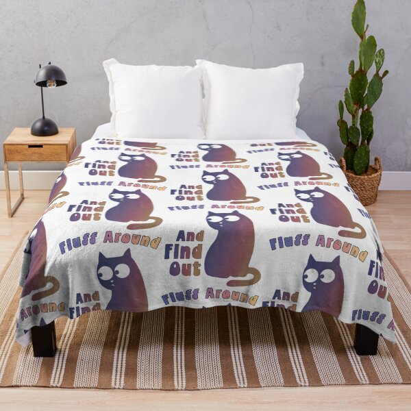 Item preview, Fluff Around And Find Out Funny Cat Puns designed and sold by douglasseufemia.