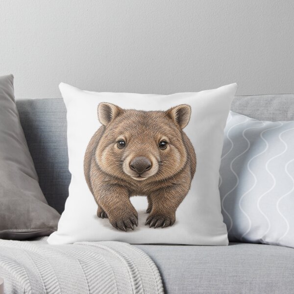 Item preview,  Aussie wombat’s chubby little waddle designed and sold by BRETT'S ART STUDIO.
