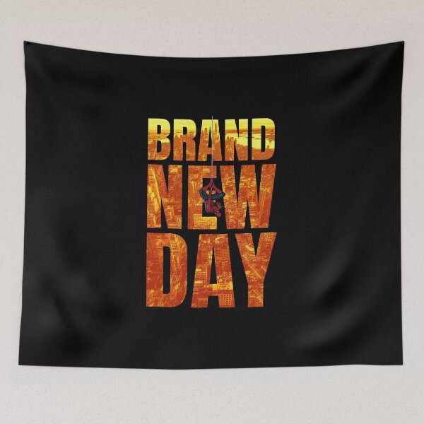 Item preview, Spider-Man Hanging Upside Down Brand New Day City designed and sold by Worldofrat.