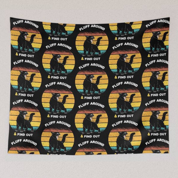 Item preview, Fluff Around And Find Out For Mom And Dad And Cat Lovers designed and sold by douglasseufemia.