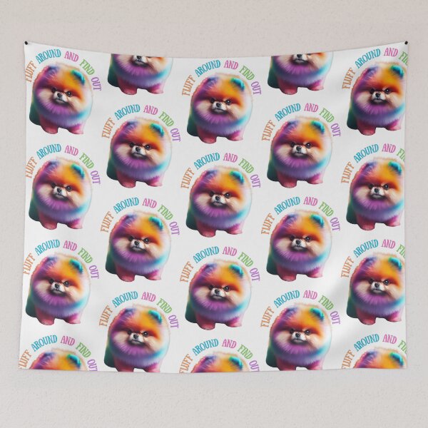 Item preview, Fluff Around And Find Out Dog designed and sold by douglasseufemia.