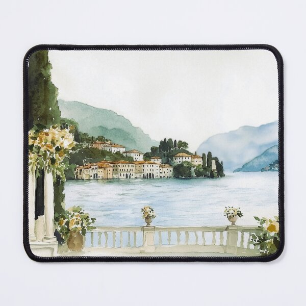 Item preview, The Beautiful Lake Como In Italy designed and sold by JonnaHurmerinta.