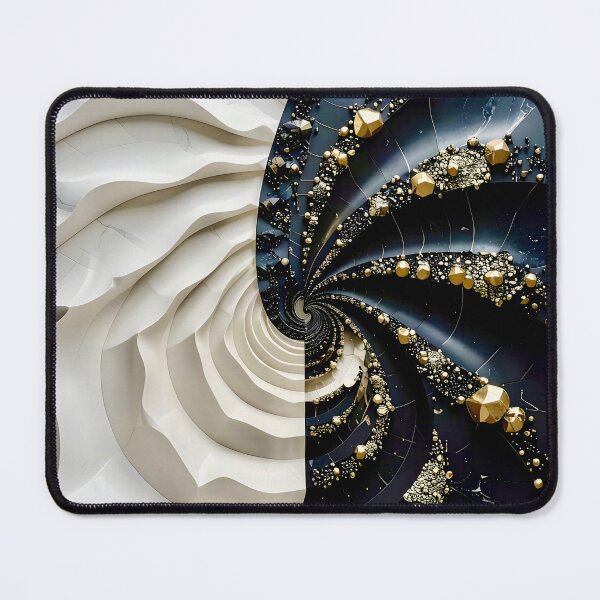 Item preview, Duality of Alabaster Waves and Slate Crystals designed and sold by Vicky Brago-Mitchell®.