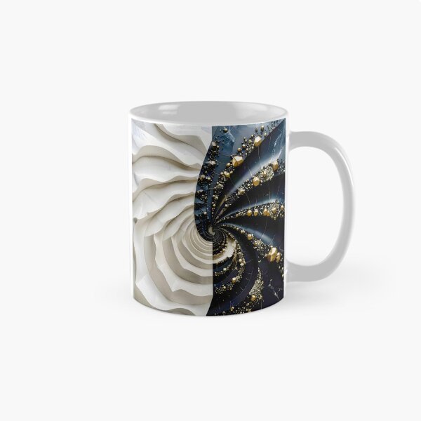Item preview, Duality of Alabaster Waves and Slate Crystals designed and sold by Vicky Brago-Mitchell®.