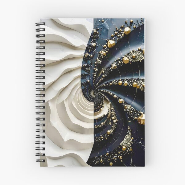 Item preview, Duality of Alabaster Waves and Slate Crystals designed and sold by Vicky Brago-Mitchell®.