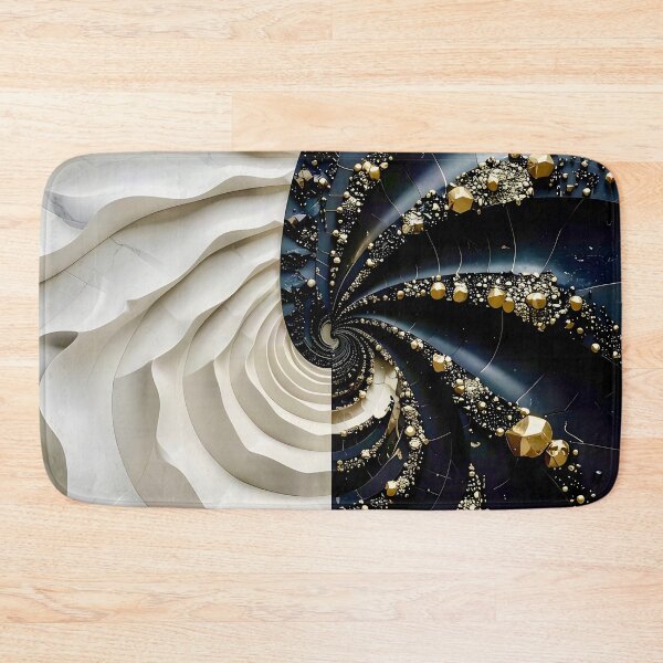 Item preview, Duality of Alabaster Waves and Slate Crystals designed and sold by Vicky Brago-Mitchell®.