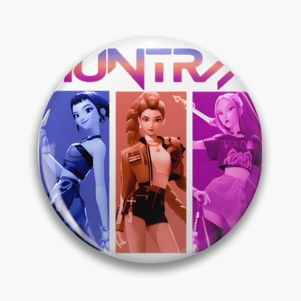 Item preview, Huntrix Kpop Demo Movie Retro Korean Pop Music Inspired Graphic Art | ⭐⭐⭐⭐⭐ Best Seller designed and sold by Alpesh Jogia.