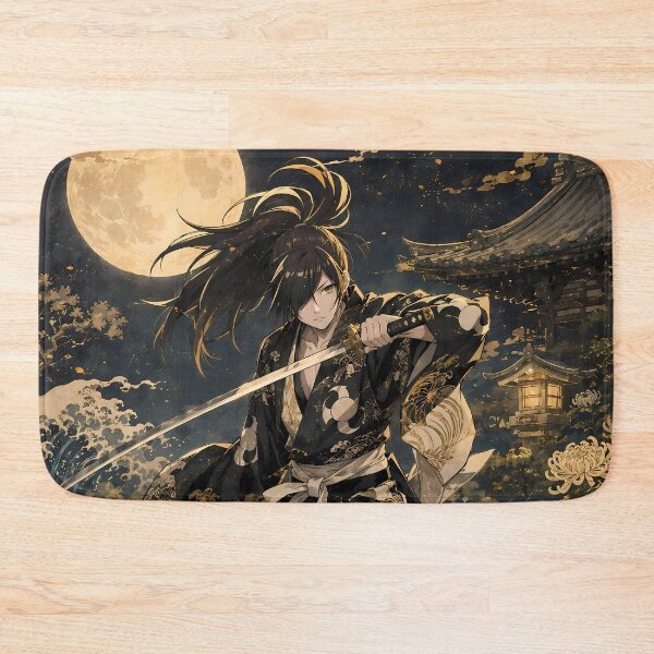 Item preview, Hyakkimaru Dororo Moonlit Samurai Garden designed and sold by Dashsopaner.