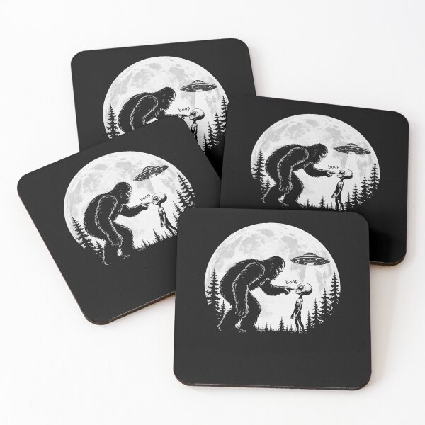 Item preview, Bigfoot Boop Alien Meme designed and sold by suhairee-studio.