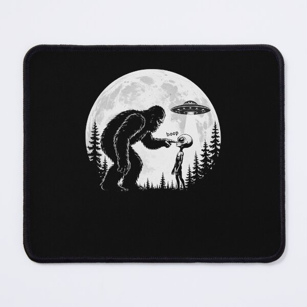Item preview, Bigfoot Boop Alien Meme designed and sold by suhairee-studio.