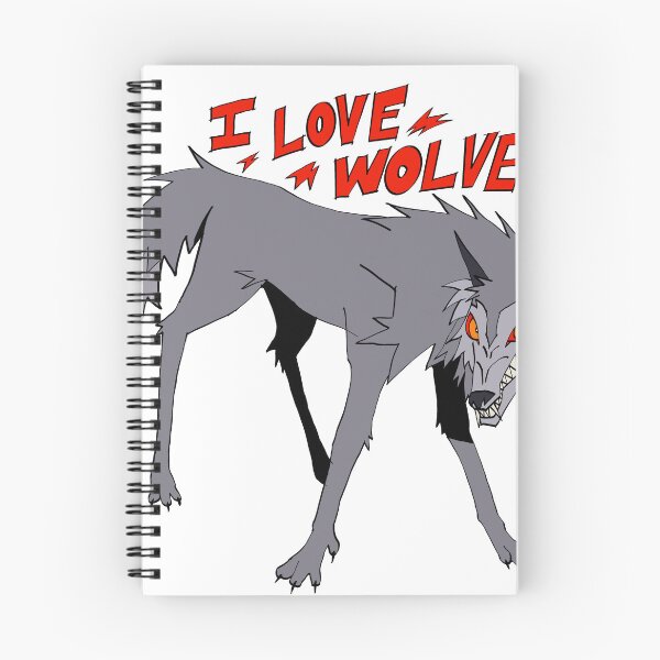 Item preview, I love wolves! designed and sold by Cosmc-Cryptc.