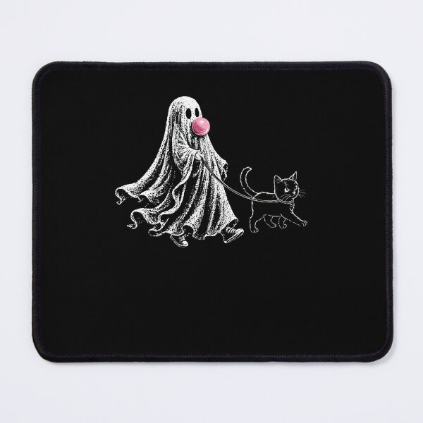 Item preview, Halloween Ghost Walking with Cat Cute designed and sold by suhairee-studio.