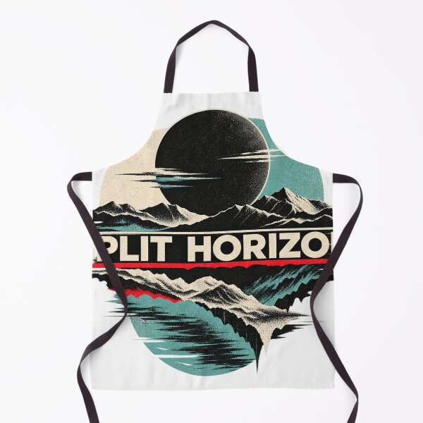 Aperçu de l'œuvre Split Horizon Geometric Landscape créée et vendue par S06PMarketing.