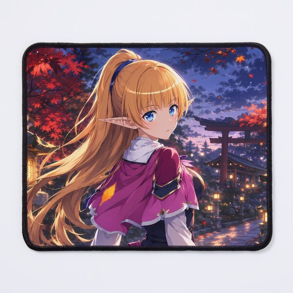 Item preview, Lefiya Viridis DanMachi Autumn Shrine Evening designed and sold by Dashsopaner.