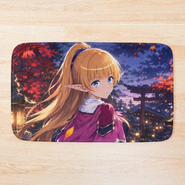 Item preview, Lefiya Viridis DanMachi Autumn Shrine Evening designed and sold by Dashsopaner.