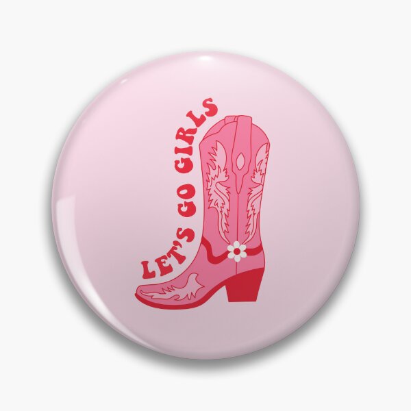 Item preview, Lets go girls. Vintage cowgirl boot. designed and sold by CoCoArt-Ua.