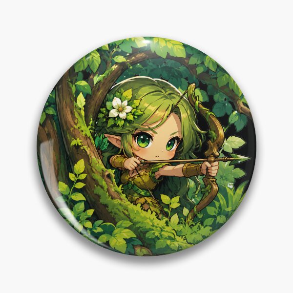 Item preview, Chibi Dryad designed and sold by Funny Vintage Stickers And T-Shirts.