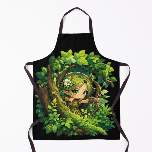 Item preview, Chibi Dryad designed and sold by Funny Vintage Stickers And T-Shirts.