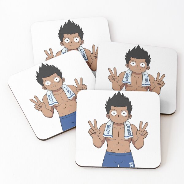 Item preview, Shoei Baro Blue Lock Athletic Training Double Peace Pose designed and sold by Dashsopaner.