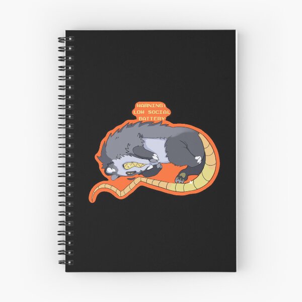 Item preview, LOW SOCIAL BATTERY designed and sold by StarvedPossum.