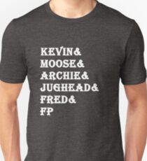 Riverdale Characters Tv Show Unisex T-Shirt