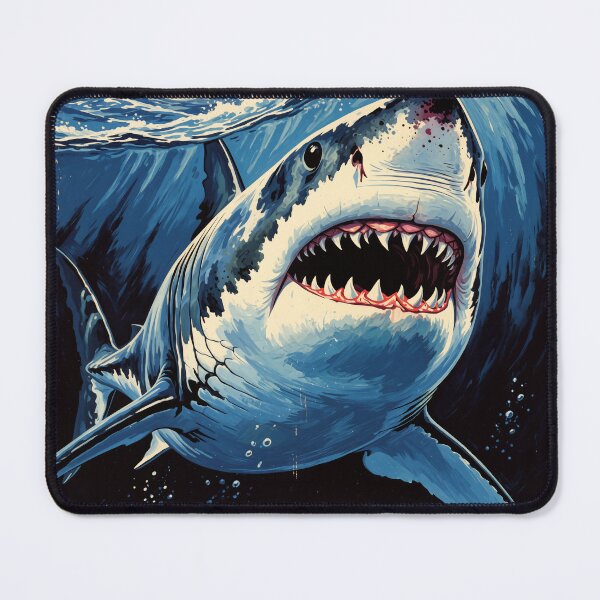 Item preview, Great White Shark designed and sold by Synthartik.