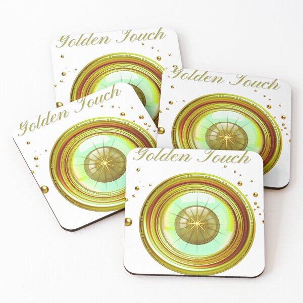 Item preview, ​ Golden Touch Radiant Luxury Gold Eye Design designed and sold by MinimalAurashop.