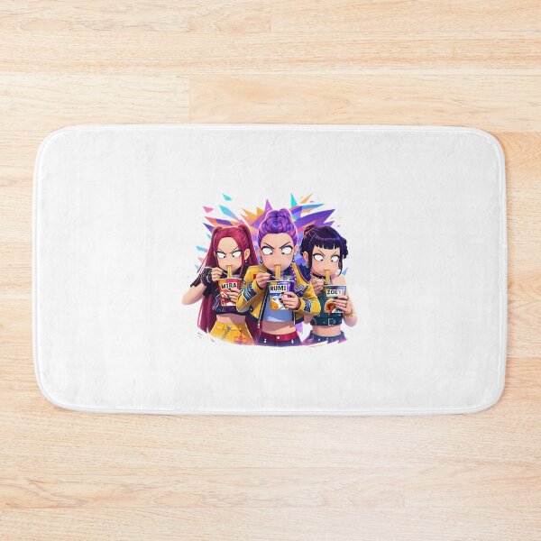 Item preview, Cute Kpop Demon Hunters Eating Ramen Noodles Aesthetic Anime Art | Best Buy designed and sold by Alpesh Jogia.