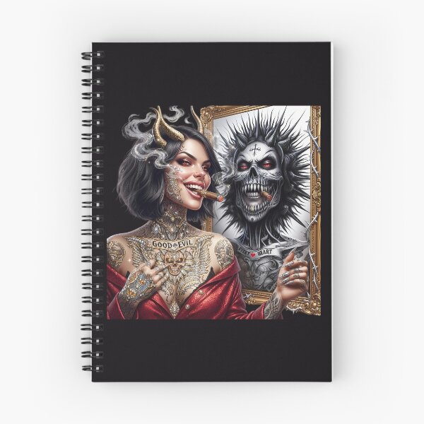 Item preview, Horned Queen Mirror Cigar Demon designed and sold by Voodoo Store Paranormal Collections.