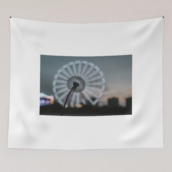 Item preview, Dandelion Illusion and Ferris Wheel at Dusk designed and sold by TeriGertrudis.