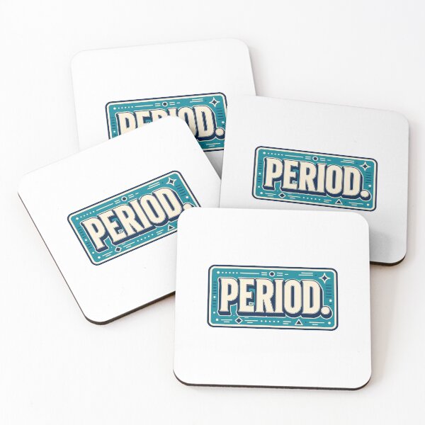 Item preview, Period Sticker designed and sold by RedRubyBubble.