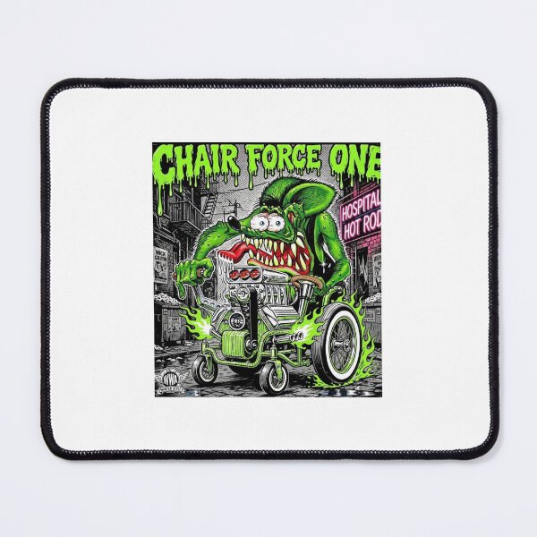 Item preview, WWA Chair Force One Hospital Hot Rod T-Shirt designed and sold by WeirdWheeledArt.