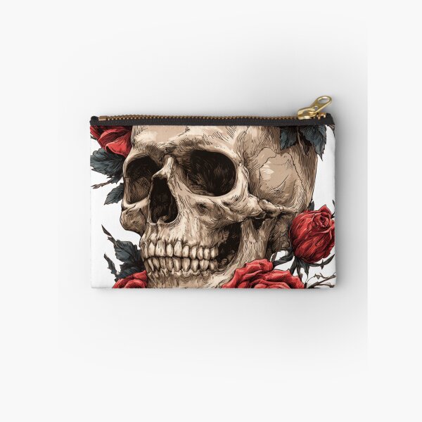 Item preview, Gothic Rose Skull Artwork Tattoo Style Graphic designed and sold by TrendyGalaxy.