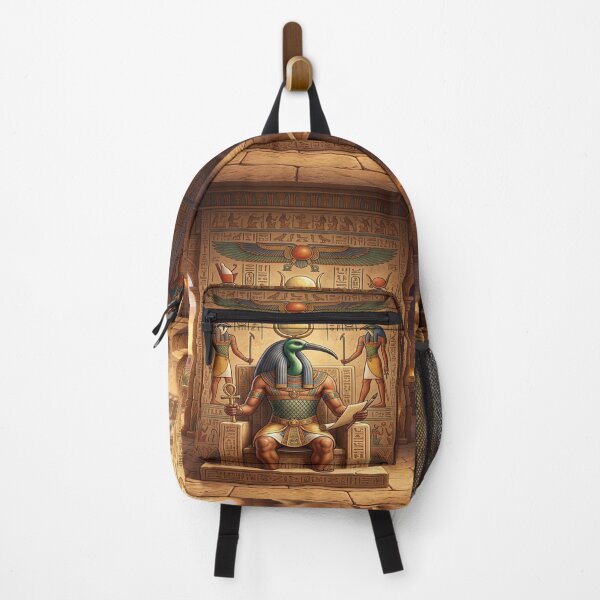 Item preview, Thoth seated in a sunlit Egyptian temple designed and sold by Solomon-Ent-144.
